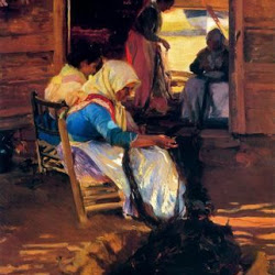 Joaquín Sorolla (1901): Tejiendo las redes. Impresionismo