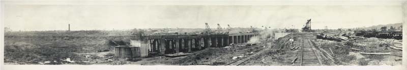 ‘Gatun locks’, 1913. Librería del Congreso, División de fotografías e impresos, Washington, D.C.