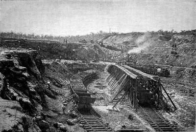 Ferrocarril de Panamá, 1909.